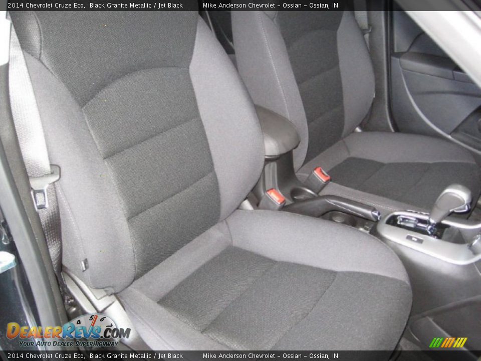 2014 Chevrolet Cruze Eco Black Granite Metallic / Jet Black Photo #10