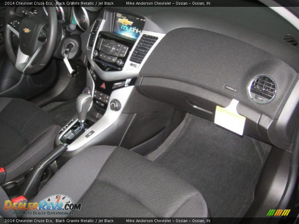 2014 Chevrolet Cruze Eco Black Granite Metallic / Jet Black Photo #11