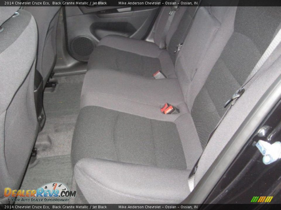 2014 Chevrolet Cruze Eco Black Granite Metallic / Jet Black Photo #13