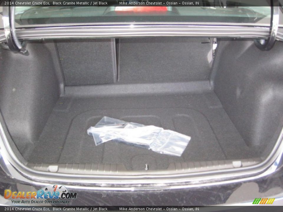 2014 Chevrolet Cruze Eco Black Granite Metallic / Jet Black Photo #15