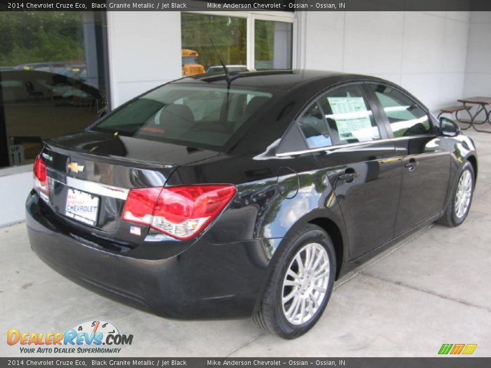 2014 Chevrolet Cruze Eco Black Granite Metallic / Jet Black Photo #17