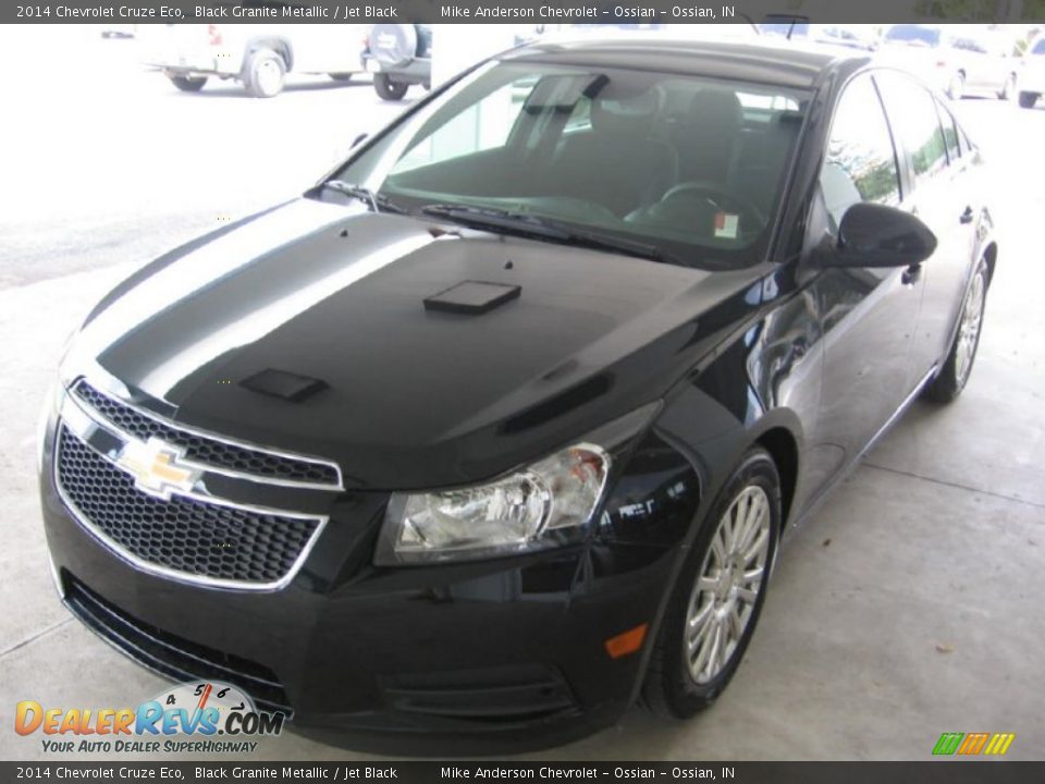 2014 Chevrolet Cruze Eco Black Granite Metallic / Jet Black Photo #18