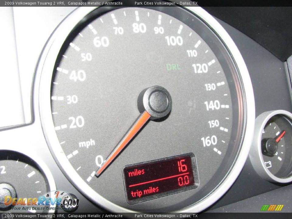2009 Volkswagen Touareg 2 VR6 Galapagos Metallic / Anthracite Photo #17