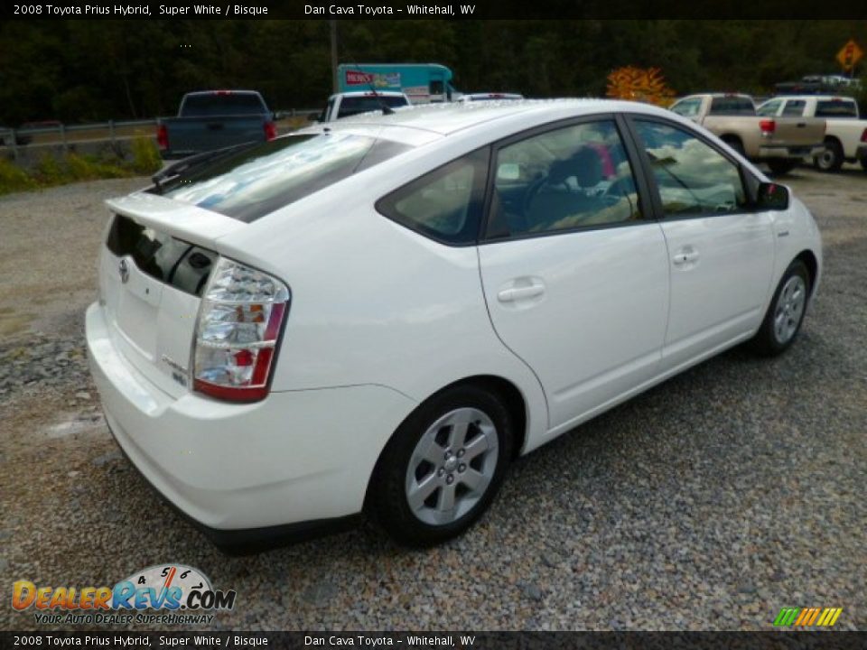 2008 Toyota Prius Hybrid Super White / Bisque Photo #5