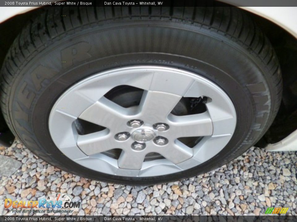 2008 Toyota Prius Hybrid Super White / Bisque Photo #6