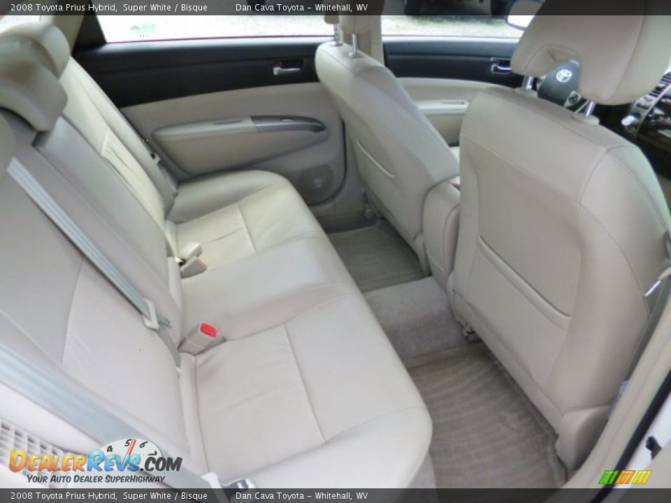 2008 Toyota Prius Hybrid Super White / Bisque Photo #8
