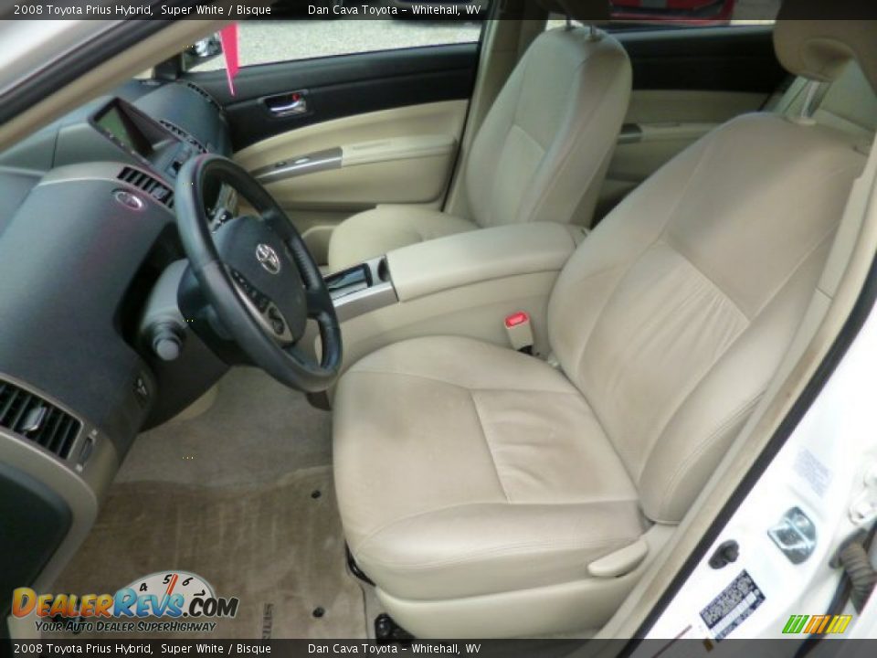 2008 Toyota Prius Hybrid Super White / Bisque Photo #9