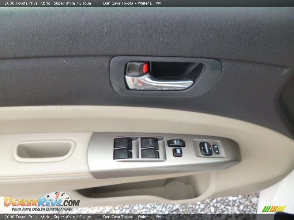 2008 Toyota Prius Hybrid Super White / Bisque Photo #11