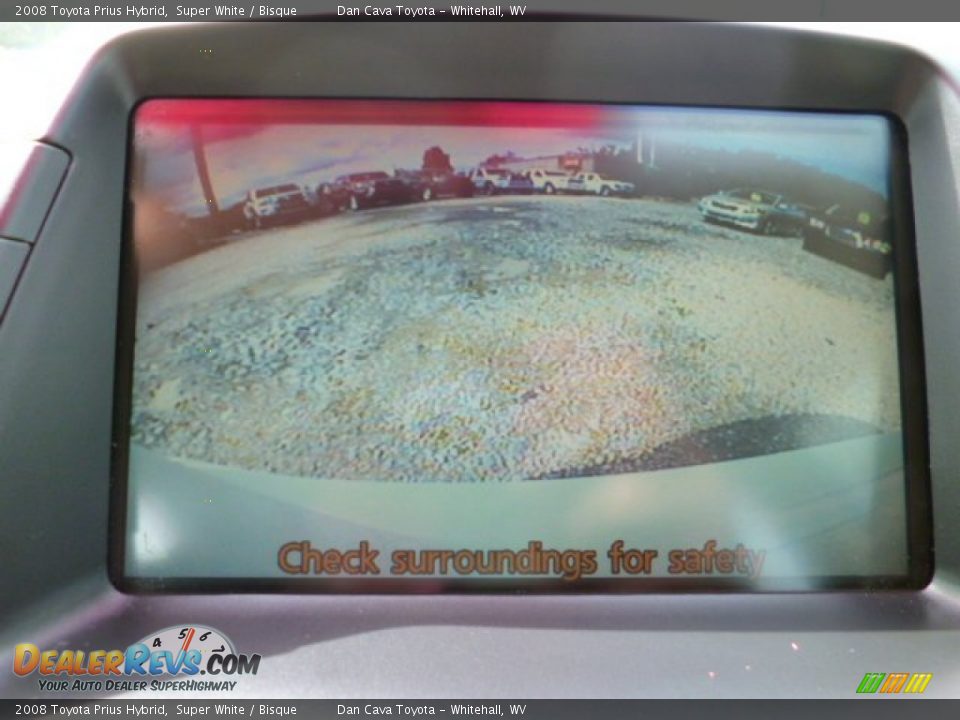 2008 Toyota Prius Hybrid Super White / Bisque Photo #14