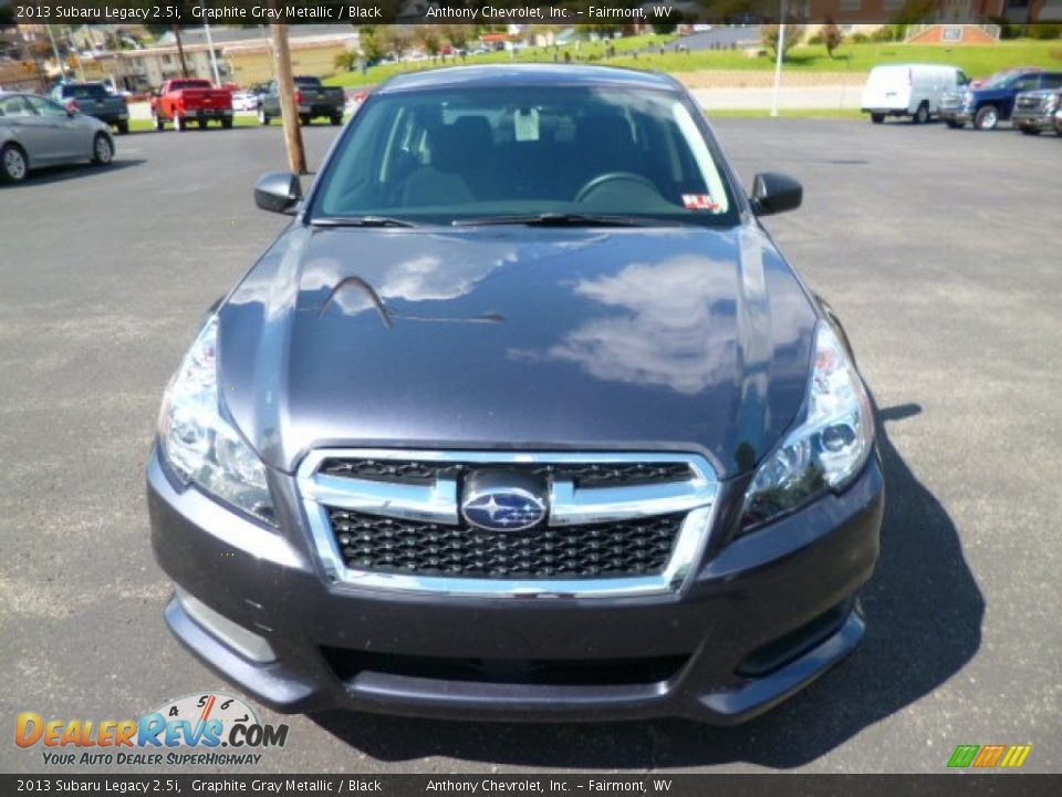 2013 Subaru Legacy 2.5i Graphite Gray Metallic / Black Photo #2