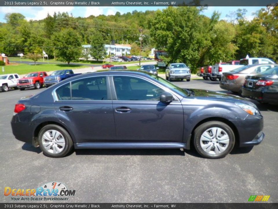 2013 Subaru Legacy 2.5i Graphite Gray Metallic / Black Photo #8