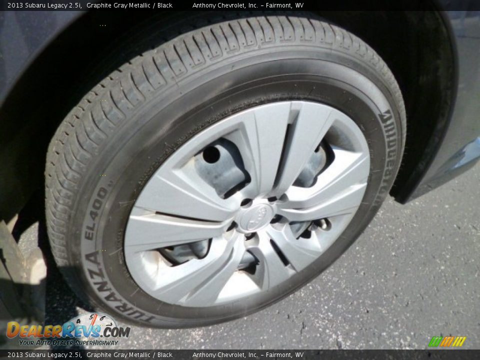 2013 Subaru Legacy 2.5i Graphite Gray Metallic / Black Photo #9