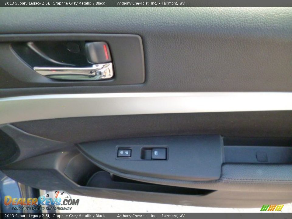 2013 Subaru Legacy 2.5i Graphite Gray Metallic / Black Photo #11
