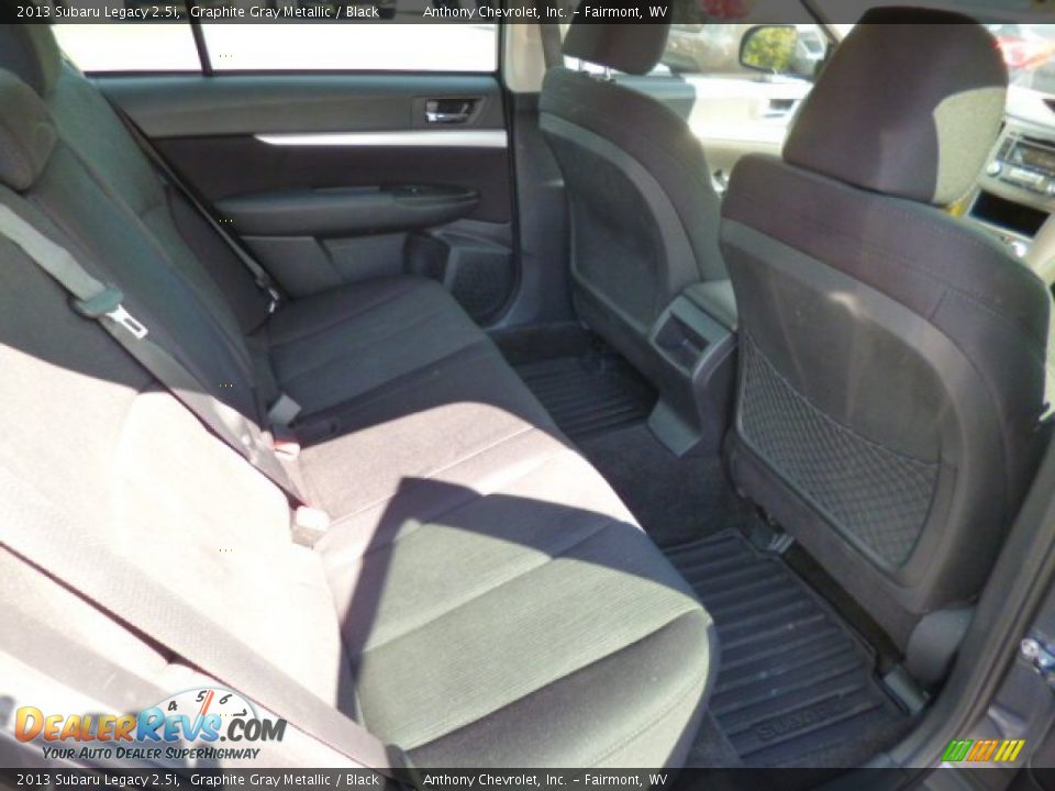2013 Subaru Legacy 2.5i Graphite Gray Metallic / Black Photo #12