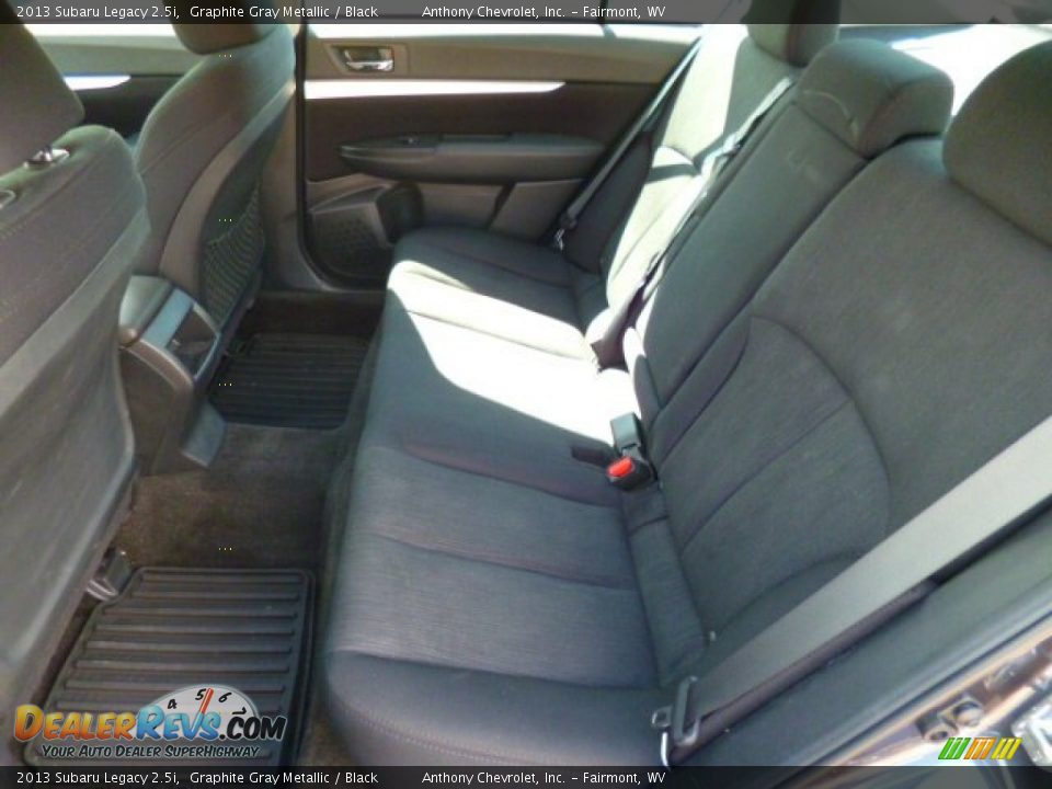 2013 Subaru Legacy 2.5i Graphite Gray Metallic / Black Photo #13