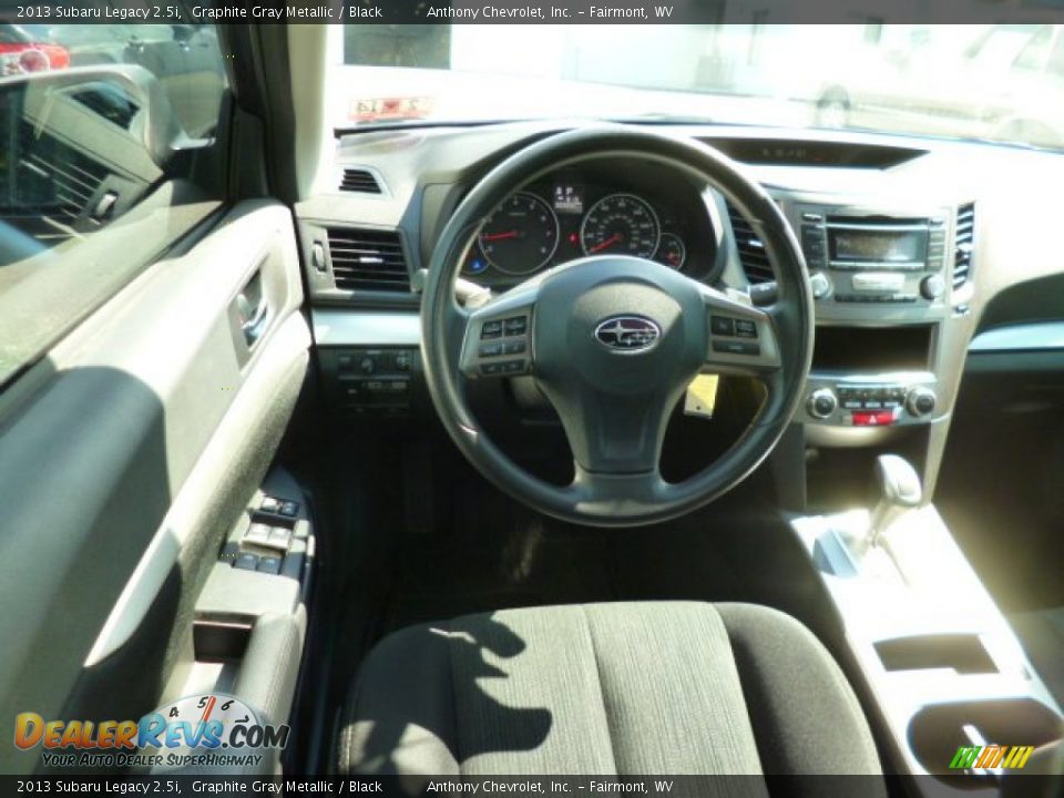 2013 Subaru Legacy 2.5i Graphite Gray Metallic / Black Photo #14
