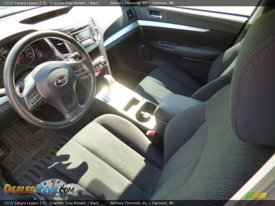 2013 Subaru Legacy 2.5i Graphite Gray Metallic / Black Photo #16
