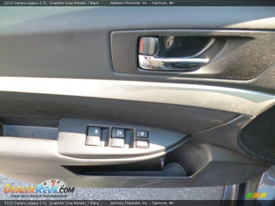 2013 Subaru Legacy 2.5i Graphite Gray Metallic / Black Photo #17