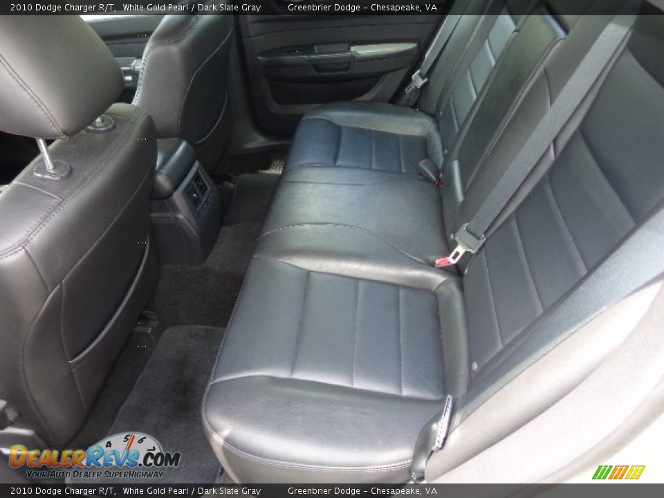 2010 Dodge Charger R/T White Gold Pearl / Dark Slate Gray Photo #21