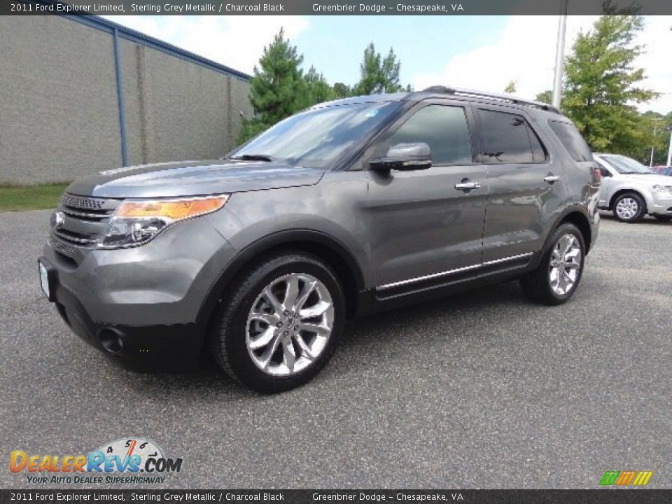 2011 Ford Explorer Limited Sterling Grey Metallic / Charcoal Black Photo #11