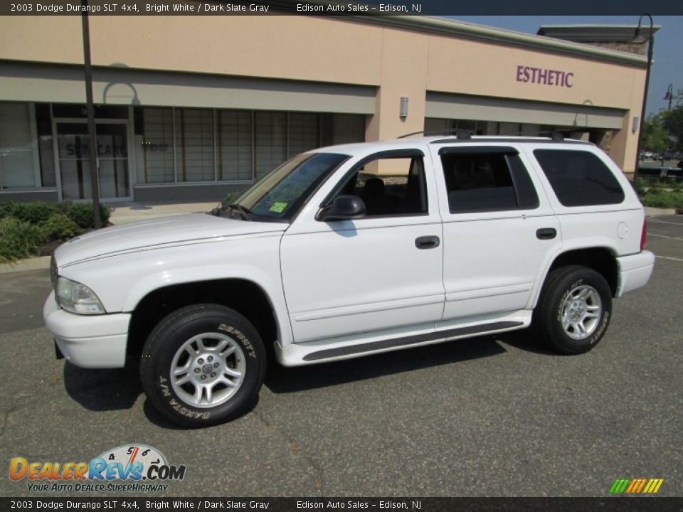 2003 Dodge Durango SLT 4x4 Bright White / Dark Slate Gray Photo #1