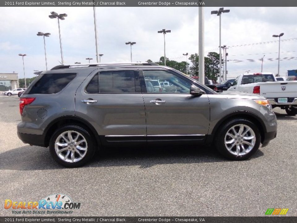 2011 Ford Explorer Limited Sterling Grey Metallic / Charcoal Black Photo #16