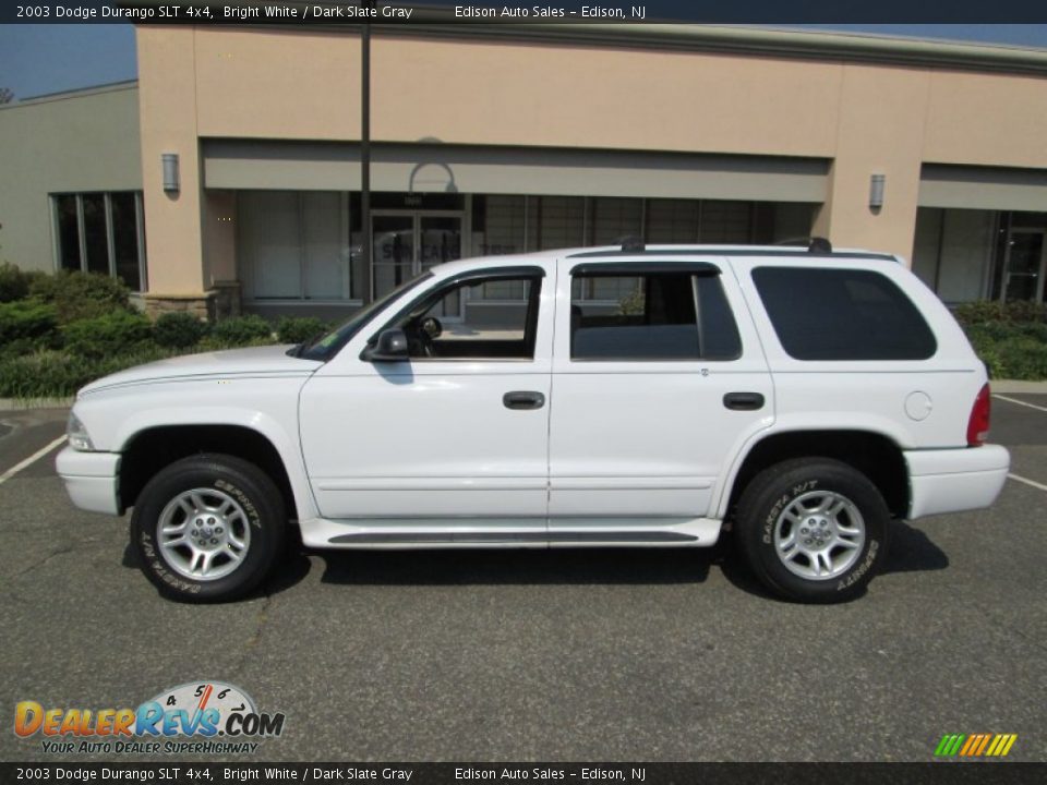 2003 Dodge Durango SLT 4x4 Bright White / Dark Slate Gray Photo #3
