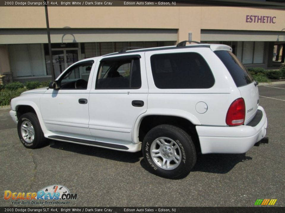2003 Dodge Durango SLT 4x4 Bright White / Dark Slate Gray Photo #4