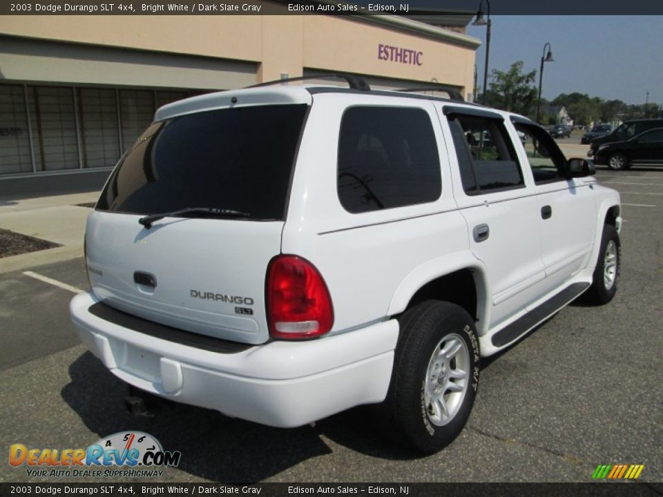 2003 Dodge Durango SLT 4x4 Bright White / Dark Slate Gray Photo #7