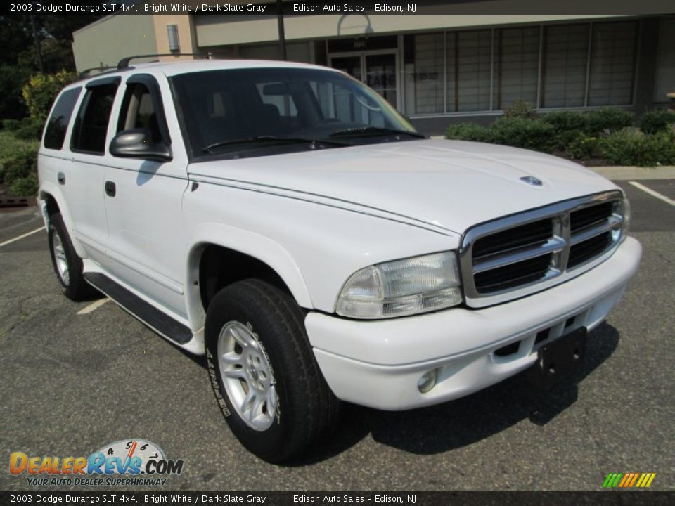 2003 Dodge Durango SLT 4x4 Bright White / Dark Slate Gray Photo #10