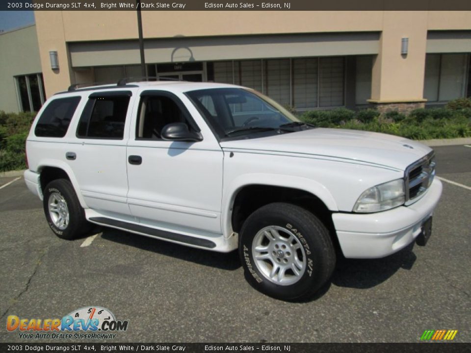 2003 Dodge Durango SLT 4x4 Bright White / Dark Slate Gray Photo #11