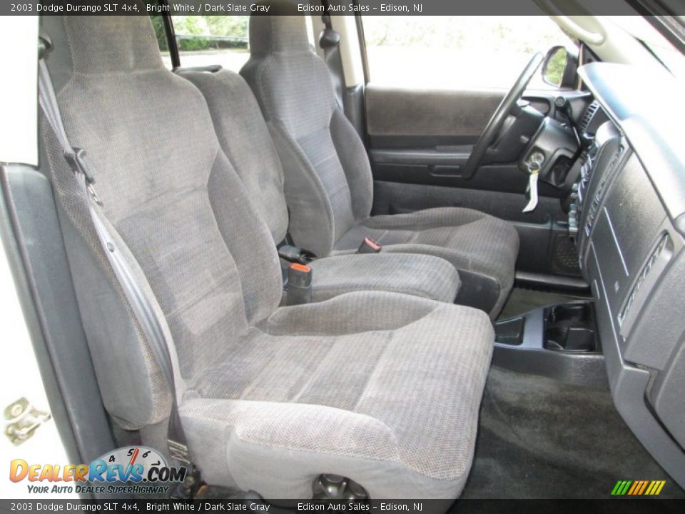 2003 Dodge Durango SLT 4x4 Bright White / Dark Slate Gray Photo #14