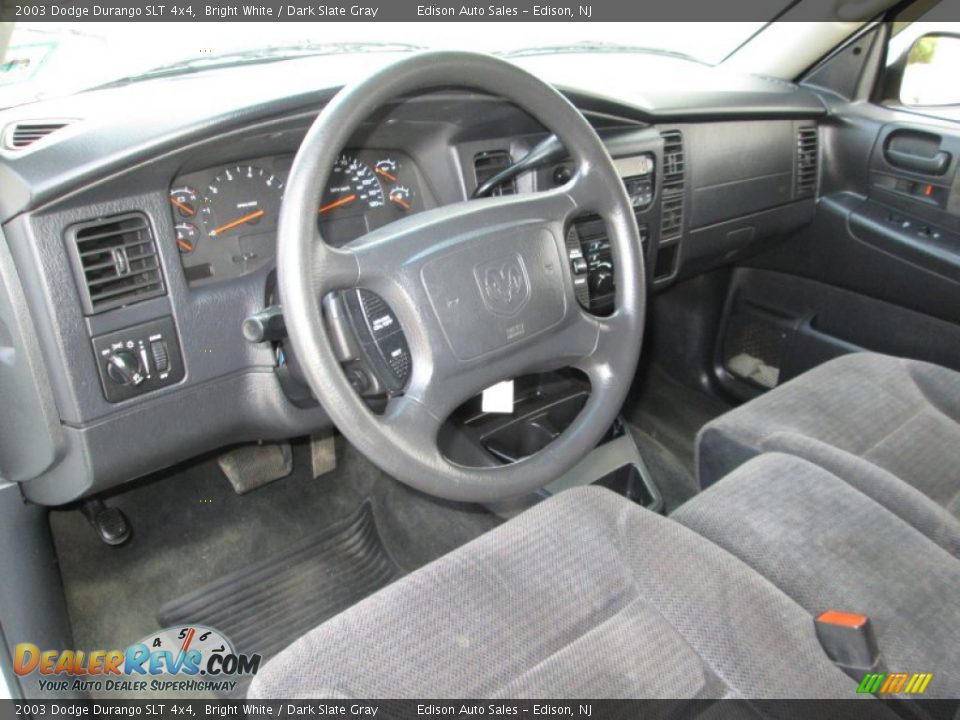 2003 Dodge Durango SLT 4x4 Bright White / Dark Slate Gray Photo #15