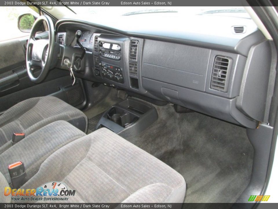 2003 Dodge Durango SLT 4x4 Bright White / Dark Slate Gray Photo #16