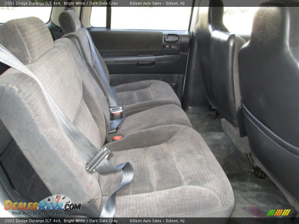 2003 Dodge Durango SLT 4x4 Bright White / Dark Slate Gray Photo #18