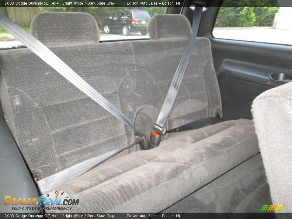 2003 Dodge Durango SLT 4x4 Bright White / Dark Slate Gray Photo #20