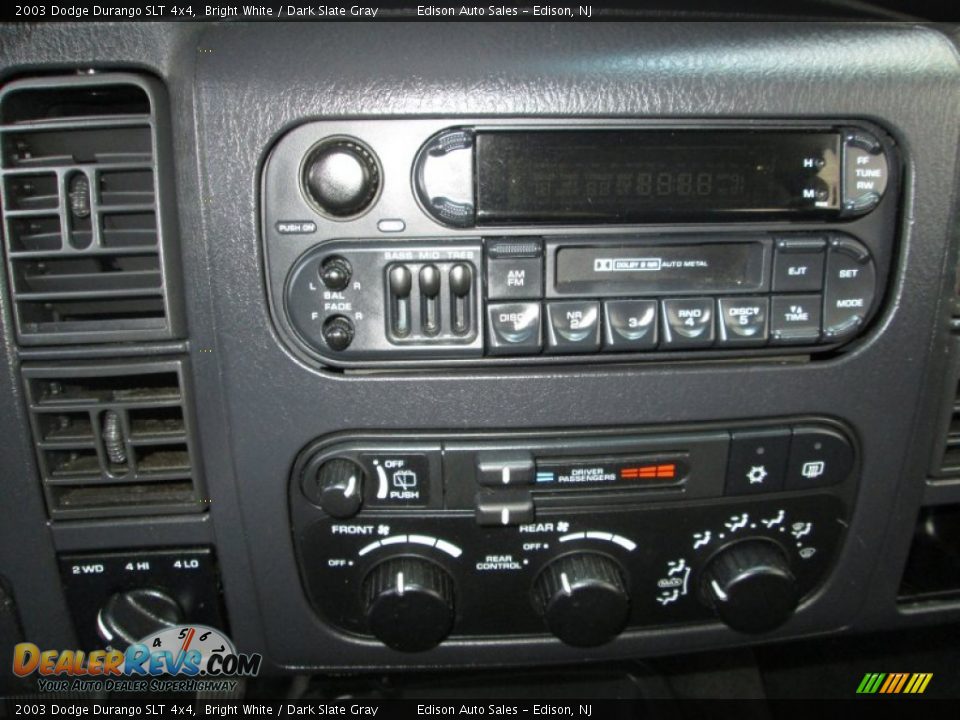 2003 Dodge Durango SLT 4x4 Bright White / Dark Slate Gray Photo #21