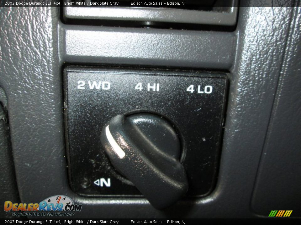 2003 Dodge Durango SLT 4x4 Bright White / Dark Slate Gray Photo #22