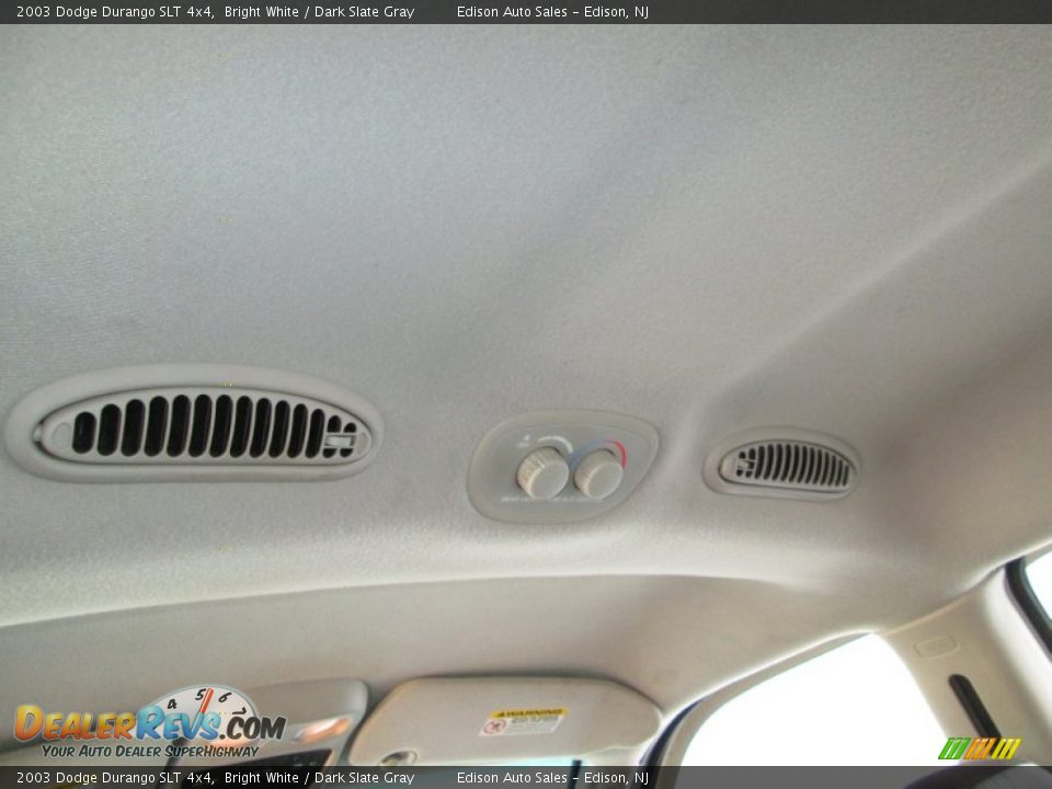 2003 Dodge Durango SLT 4x4 Bright White / Dark Slate Gray Photo #26
