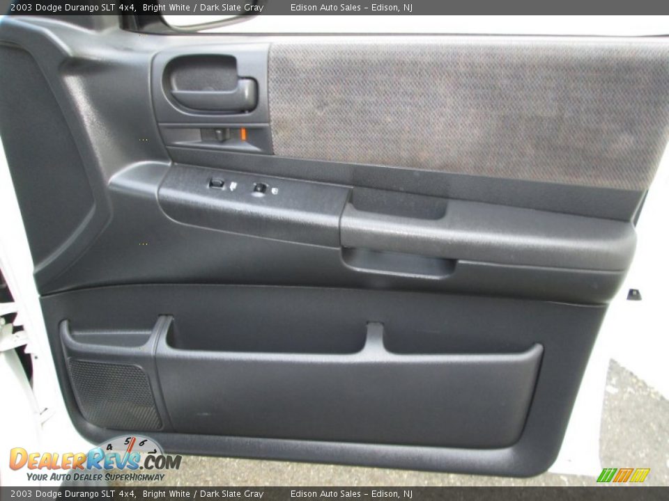 2003 Dodge Durango SLT 4x4 Bright White / Dark Slate Gray Photo #27
