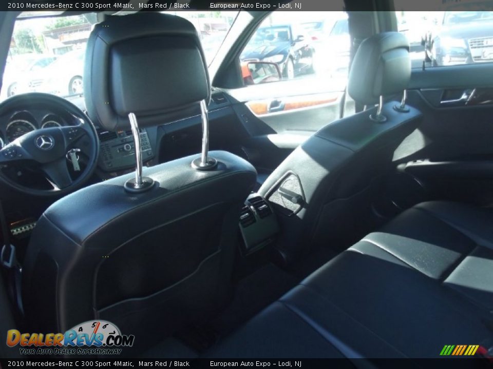 2010 Mercedes-Benz C 300 Sport 4Matic Mars Red / Black Photo #10