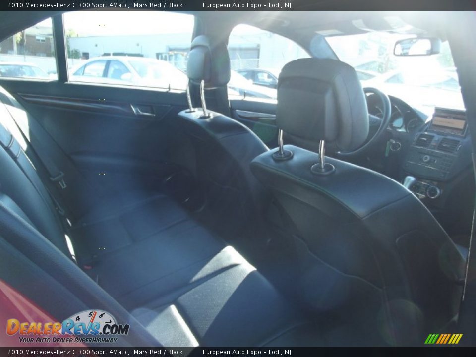 2010 Mercedes-Benz C 300 Sport 4Matic Mars Red / Black Photo #12