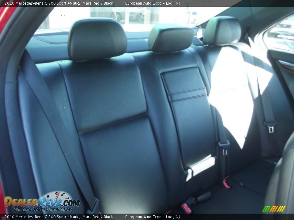 2010 Mercedes-Benz C 300 Sport 4Matic Mars Red / Black Photo #13