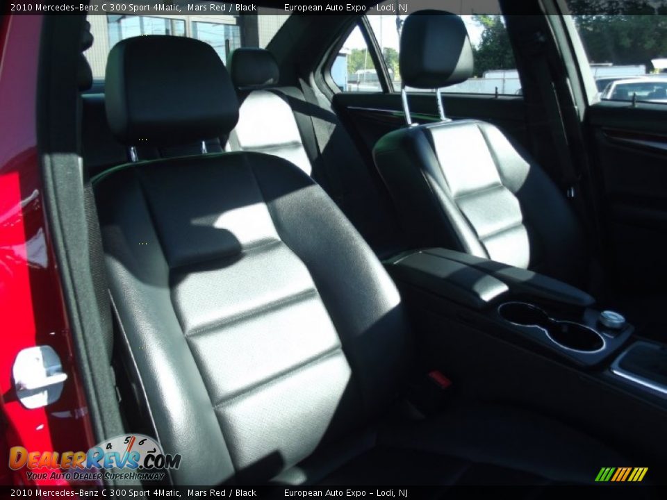 2010 Mercedes-Benz C 300 Sport 4Matic Mars Red / Black Photo #15