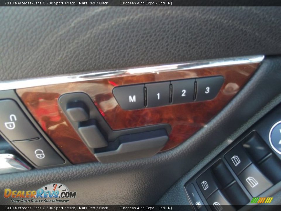 2010 Mercedes-Benz C 300 Sport 4Matic Mars Red / Black Photo #19