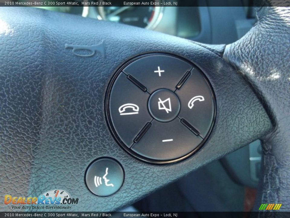 2010 Mercedes-Benz C 300 Sport 4Matic Mars Red / Black Photo #23