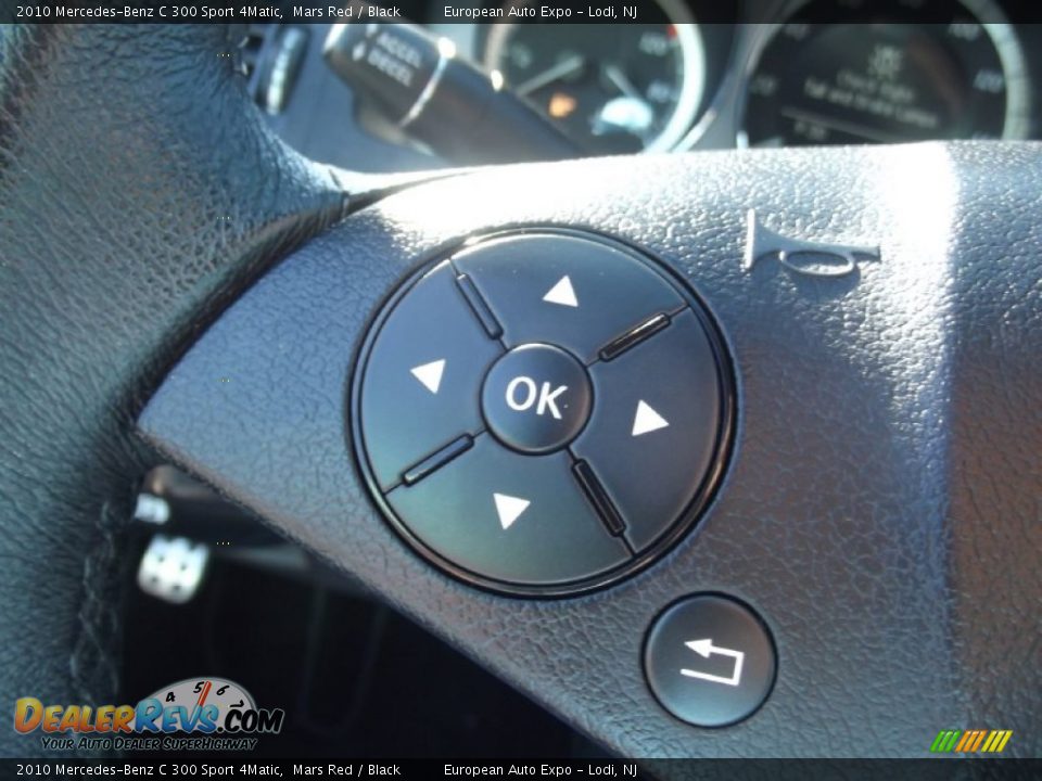 2010 Mercedes-Benz C 300 Sport 4Matic Mars Red / Black Photo #24