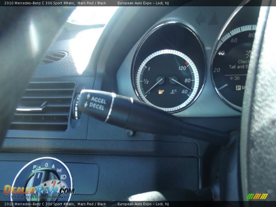 2010 Mercedes-Benz C 300 Sport 4Matic Mars Red / Black Photo #25