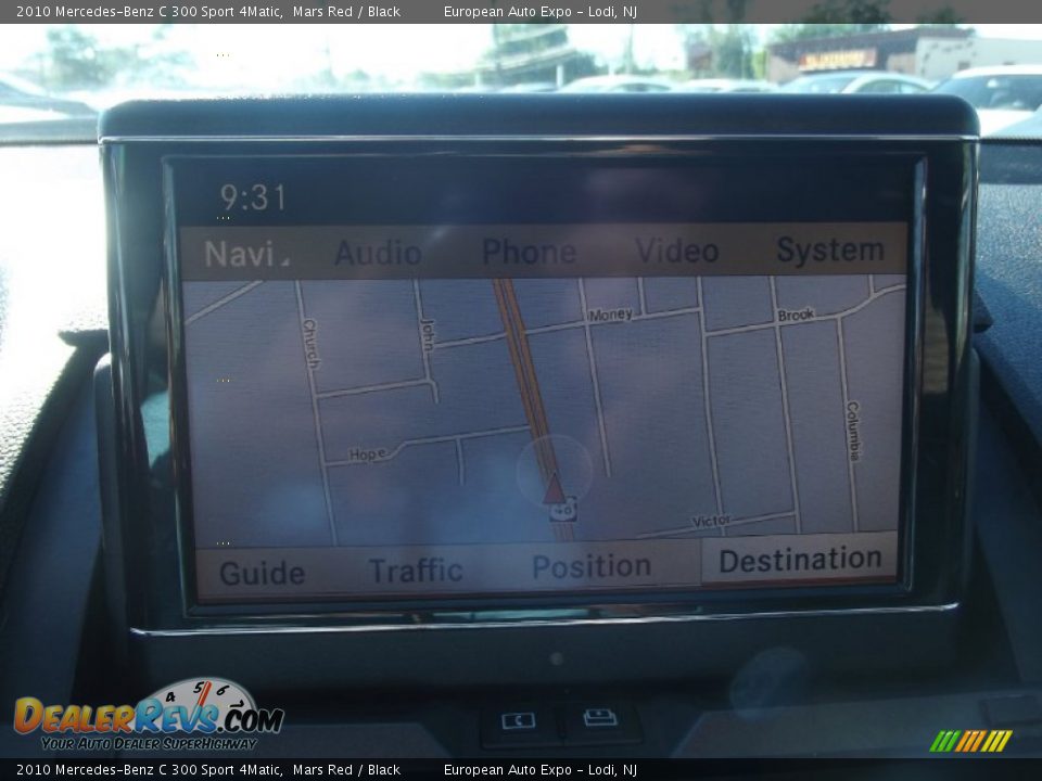 2010 Mercedes-Benz C 300 Sport 4Matic Mars Red / Black Photo #30