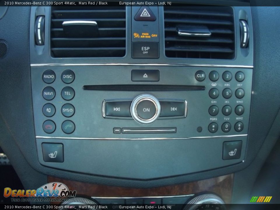 2010 Mercedes-Benz C 300 Sport 4Matic Mars Red / Black Photo #31
